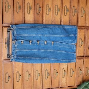 Pilcro and the Letterpress by Anthropology Jean Skirt